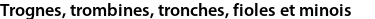 Trognes, trombines, tronches, fioles et minois